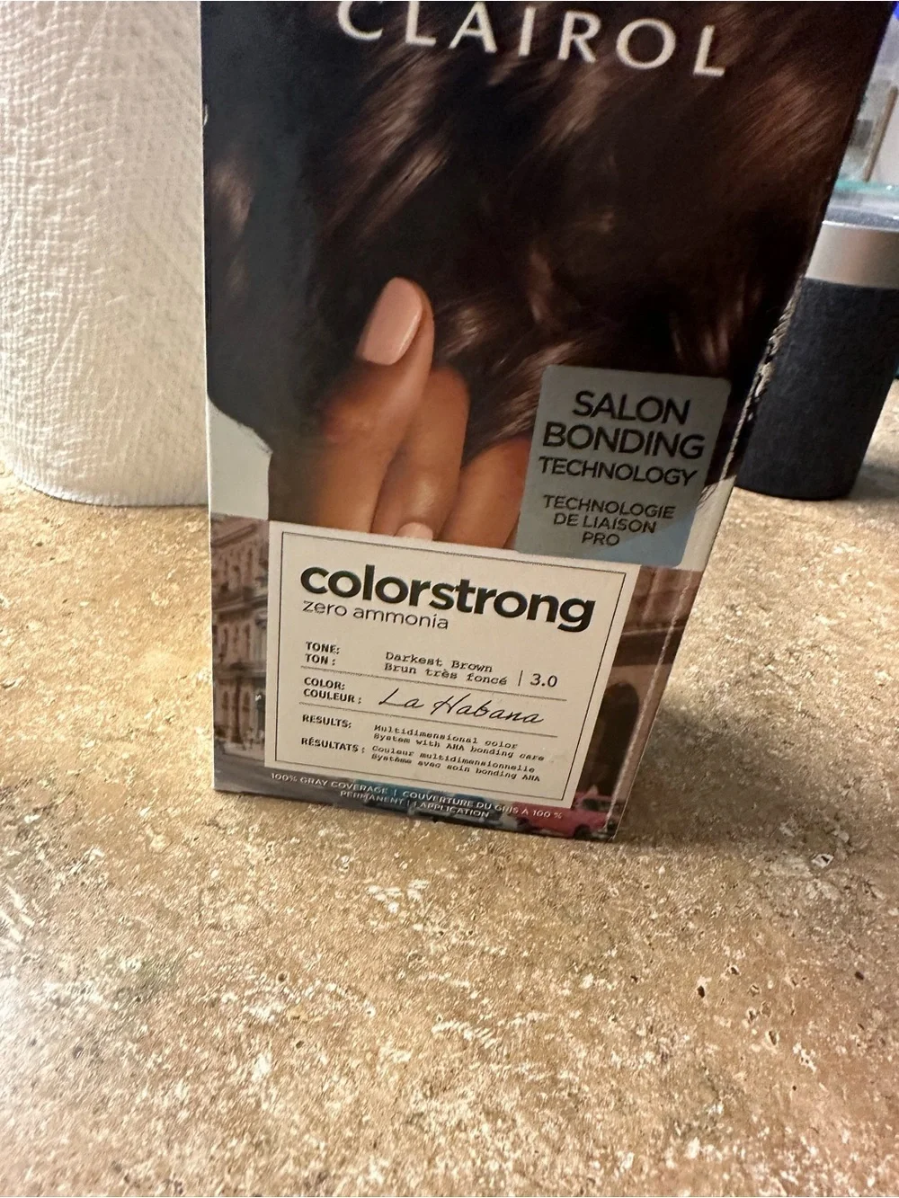Women’s Hair dye dark brown